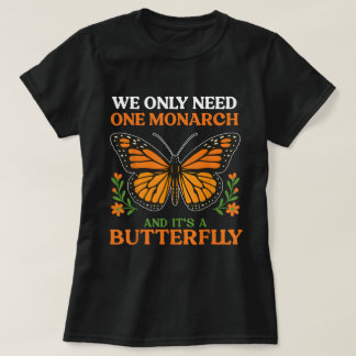 T-shirt Chemise Citation Papillon Monarque Amoureux de la