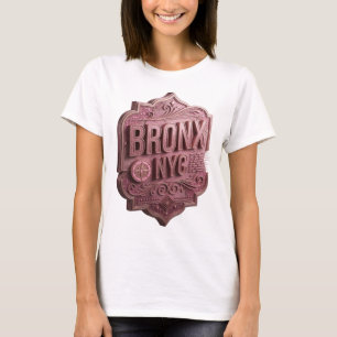 T-shirt Chemise citation Striking Pink BRONX NYC