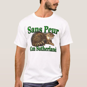 T-shirt Chemise Clan Sutherland Sans Peur Highland Games