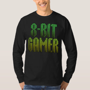 T-shirt chemise classique de jeu vidéo du Gamer 8bit