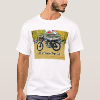 T-shirt Chemise classique de Triumph des motos 1969