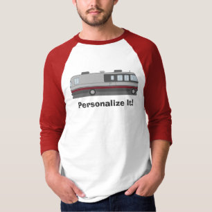T-shirt Chemise classique personnalisée de camping-car