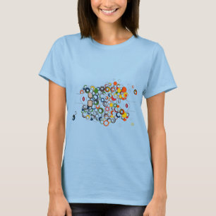 T-shirt Chemise colorée de divas