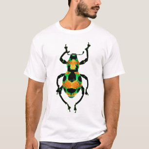 T-shirt Chemise colorée de scarabée