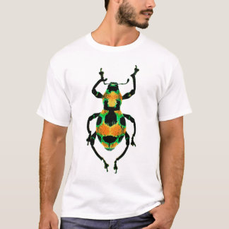 T-shirt Chemise colorée de scarabée