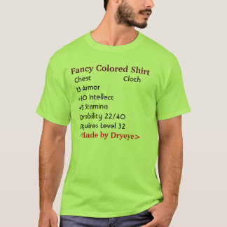 T-shirt Chemise colorée par fantaisie (armure de tissu) -