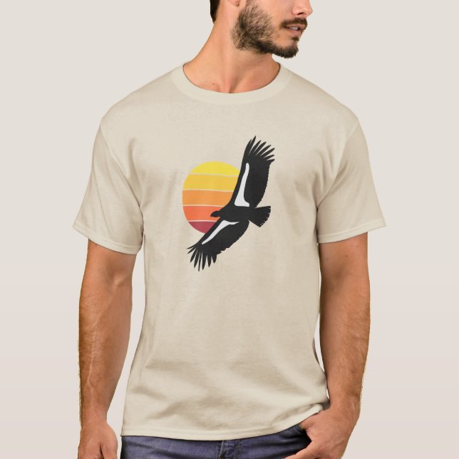 T-shirt Chemise Condor de Californie (Devant)