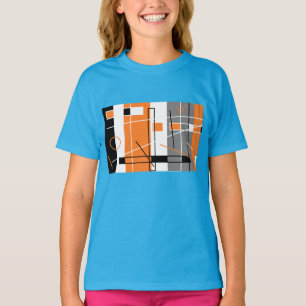 T-shirt Chemise Cool d'inspiration géométrique