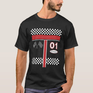 T-shirt Chemise Costumée Race Car Driver Pour Halloween