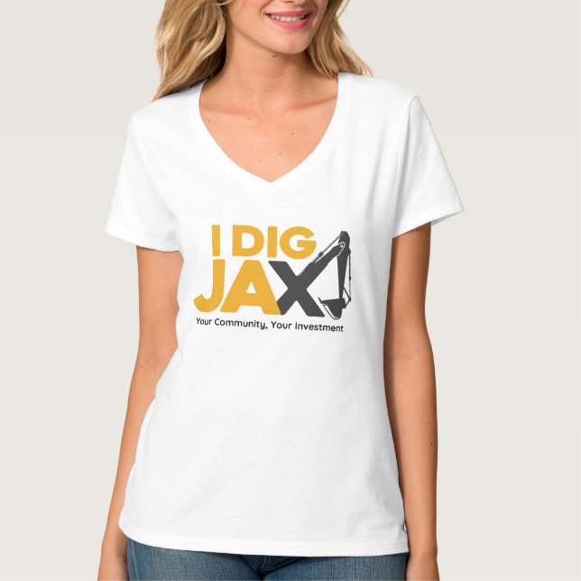 T-shirt Chemise Cou Jax V I Dig (Devant)
