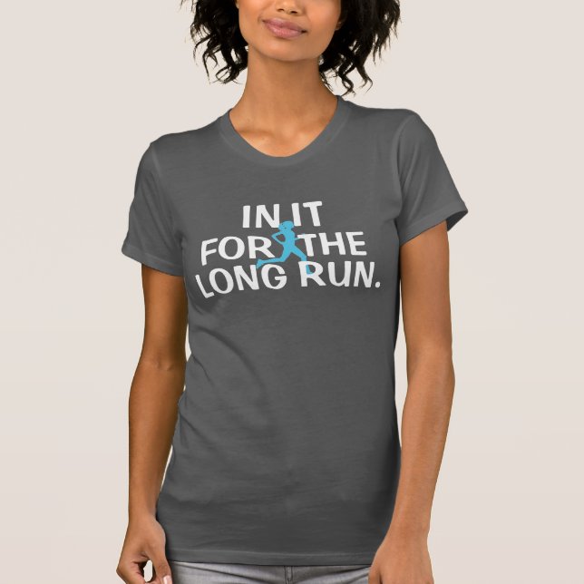 T-shirt Chemise courante "DANS LUI POUR LE DE LONGUE DURÉE (Devant)