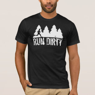 T-shirt Chemise courante de traînée - courez sale