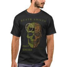Chemise crânienne d'ingénieur de combat de sourire