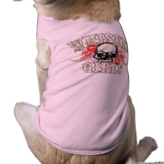 T-shirt Chemise crânienne Flower Pup