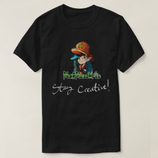 T-shirt Chemise créative de séjour fou noir de Munchkin