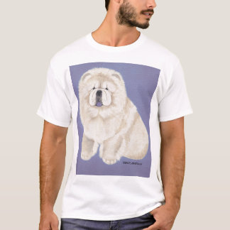 T-shirt Chemise crème de bouffe