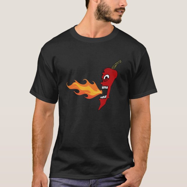 T-shirt Chemise criarde de poivre (Devant)