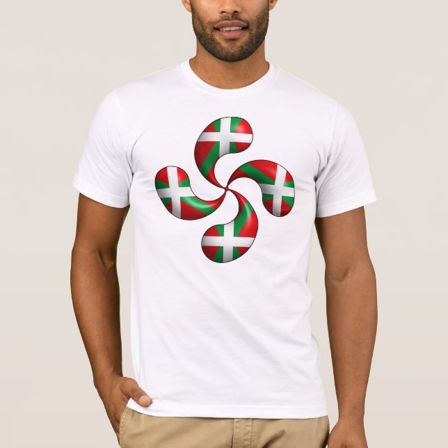 T-shirt Chemise croisée Basque (Devant)