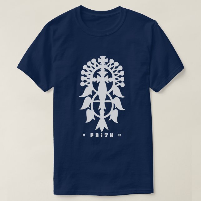 T-shirt Chemise croisée éthiopienne (Design devant)