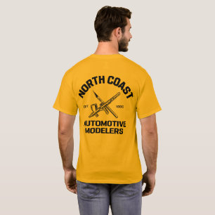 T-shirt Chemise croisée NCAM - Impression arrière