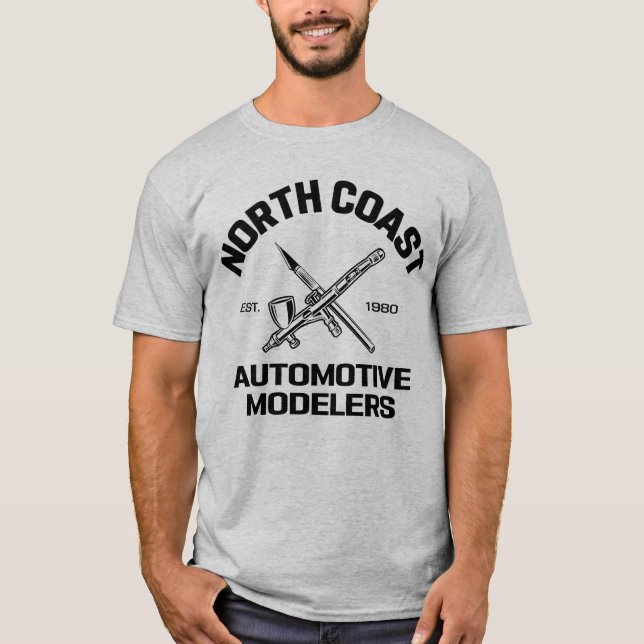 T-shirt Chemise croisée NCAM - Impression avant (Devant)
