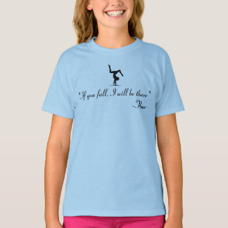 T-shirt Chemise croulante d'acro de cirque de yoga de