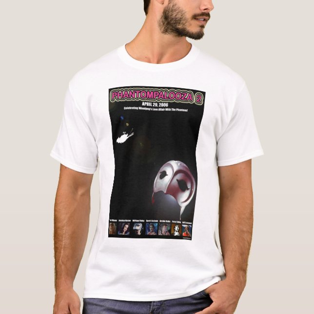 T-shirt Chemise d'affiche de Phantompalooza (Devant)