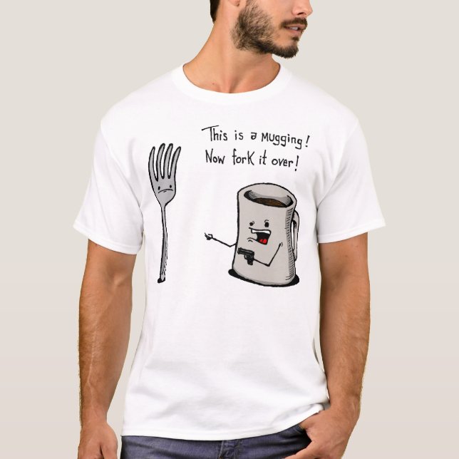 T-shirt Chemise d'agression (Devant)