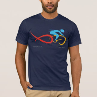 T-shirt Chemise d'AIDS/LifeCycle - tricolore