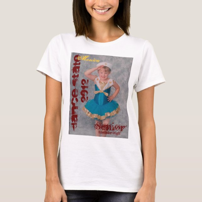 T-shirt Chemise d'aîné de marin de Monica (Devant)