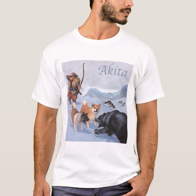 T-shirt Chemise d'Akita (Devant)