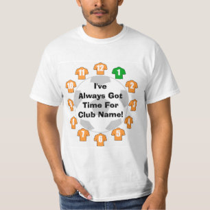 T-shirt Chemise d'allégeance de football