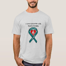 Chemise d'allergie alimentaire pour les hommes