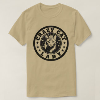 T-shirt Chemise dame Crazy Cat