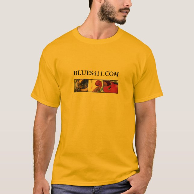 T-shirt Chemise d'amis de l'été Blues411 (Devant)