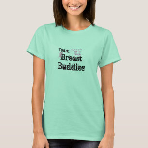 T-shirt chemise d'amis de sein d'équipe de promenade