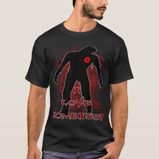 T-SHIRT CHEMISE D'AMOUR DE ZOMBI