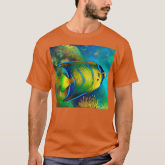 T-shirt Chemise d'Ange Scuba Plongée Chemise Aquarium Chem