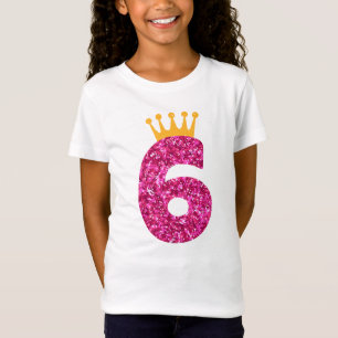 T-Shirt Chemise d'anniversaire 6. C'est mon 6ème anniversa
