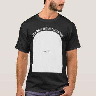 T-shirt Chemise d'anniversaire drôle - Signez ici pour une