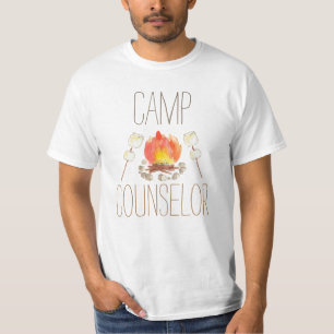 T-shirt Chemise d'anniversaire du concierge du camp de cam