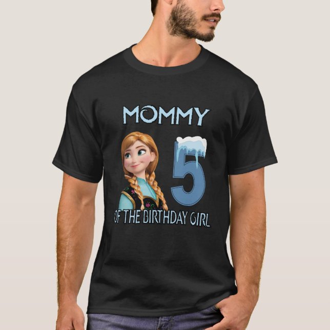 T-shirt Chemise d'Anniversaire Froid personnalisée, Chemis (Devant)