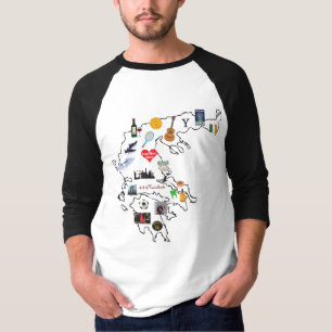 T-shirt Chemise d'anniversaire Peter 60