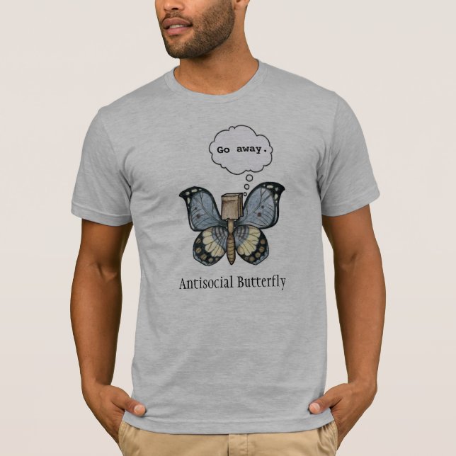 T-shirt Chemise d'AntisocialButterfly (Devant)