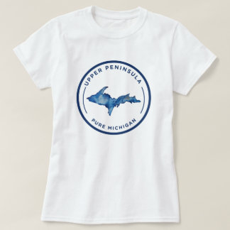 T-shirt Chemise d'aquarelle de la péninsule supérieure Pur