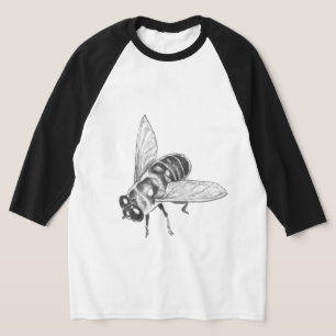 T-shirt Chemise d'art abeille à miel de Jersey