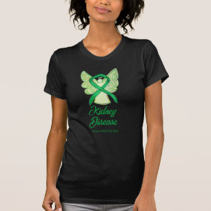 T-shirt Chemise d'art Angel Ribbon Sensibilisation aux mal