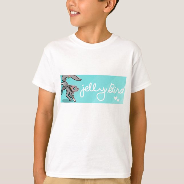 T-shirt Chemise d'art arrière - plan Jellybird (Devant)