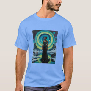 T-shirt Chemise d'art Celestial Ice Queen Portal