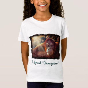 T-Shirt Chemise d'art de la faune Red Ape